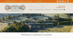 Desktop Screenshot of dalemain.com